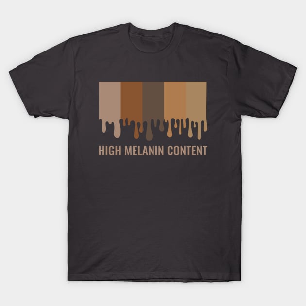 Melanin T-Shirt by Tip Top Tee's